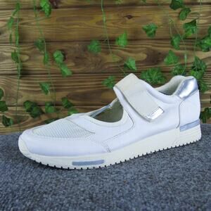 Zara Women's Basic Collection Sneaker White Synthetic 10 Medium Gently Used 2025